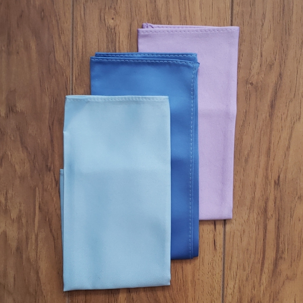 Silk Pocket Square Set (3)